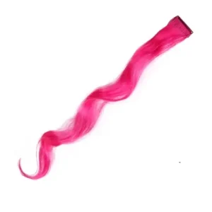 Színes hajtincs - party fesztivál kellék - magenta Expressz szállítás