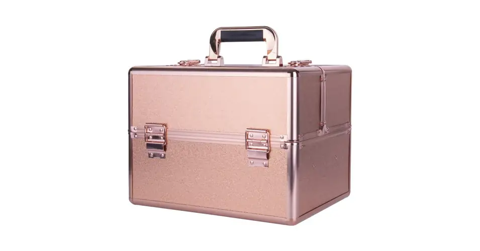 Újdonság Műkörmös táska - Rose Gold - XL