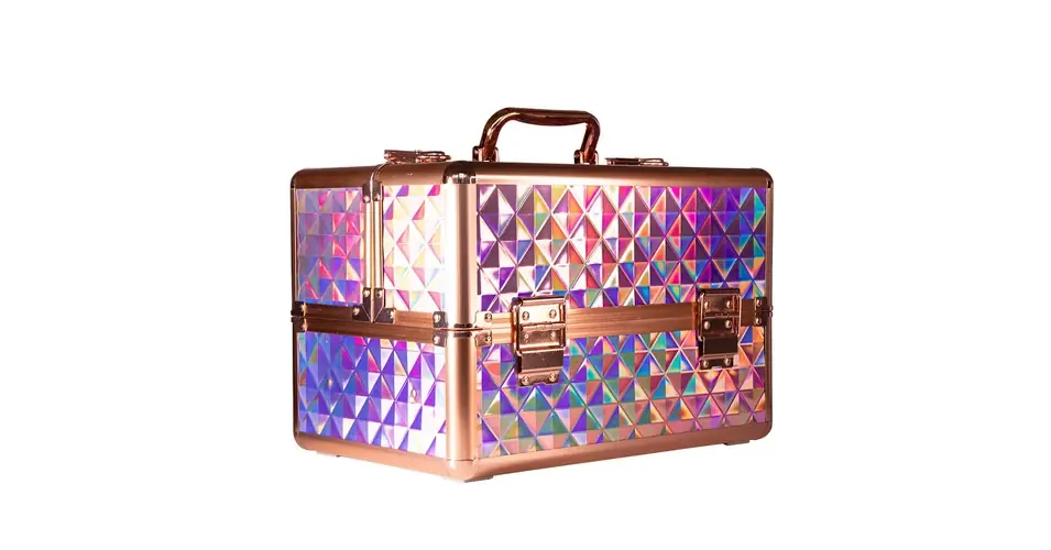 Műkörmös táska - M méret K1047-9H rosegold Olcsó