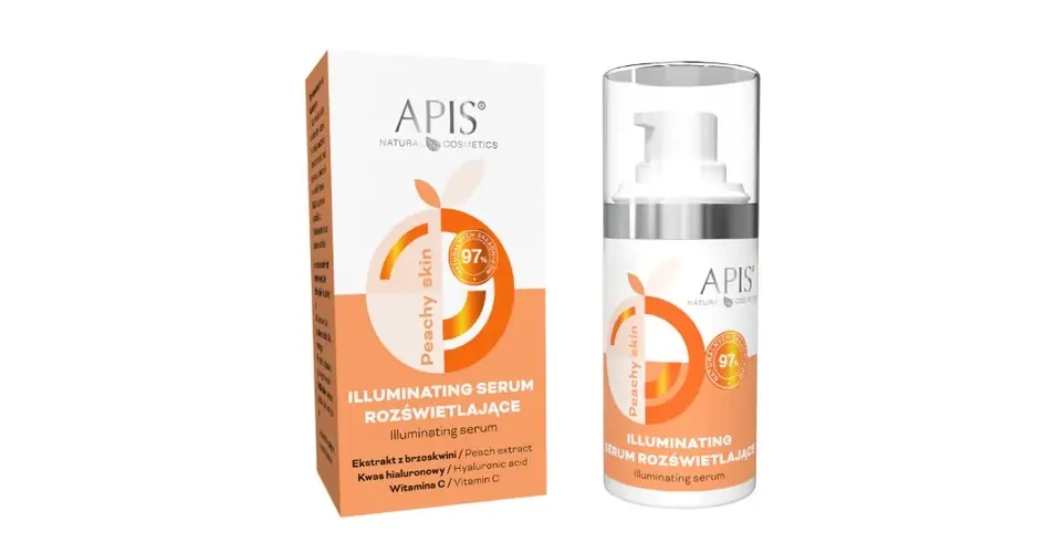 Apis PEACHY SKIN ragyogást fokozó szérum 15 ml Gyors szállítás