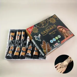 ZZ!Henna paszta festék 25g - fekete 12db-os boxban Vedd meg most
