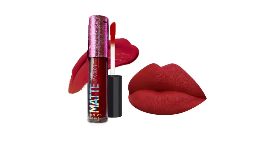Expressz szállítás Liquid Lip Color folyékony rúzs MATT 3 Red