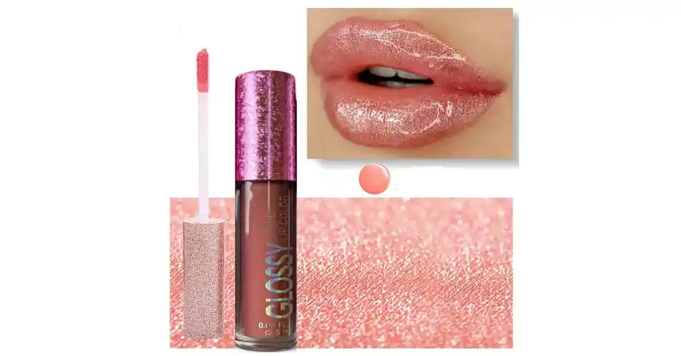 Olcsóbb Liquid Lip Color szájfény GLOSSY 6 Nude