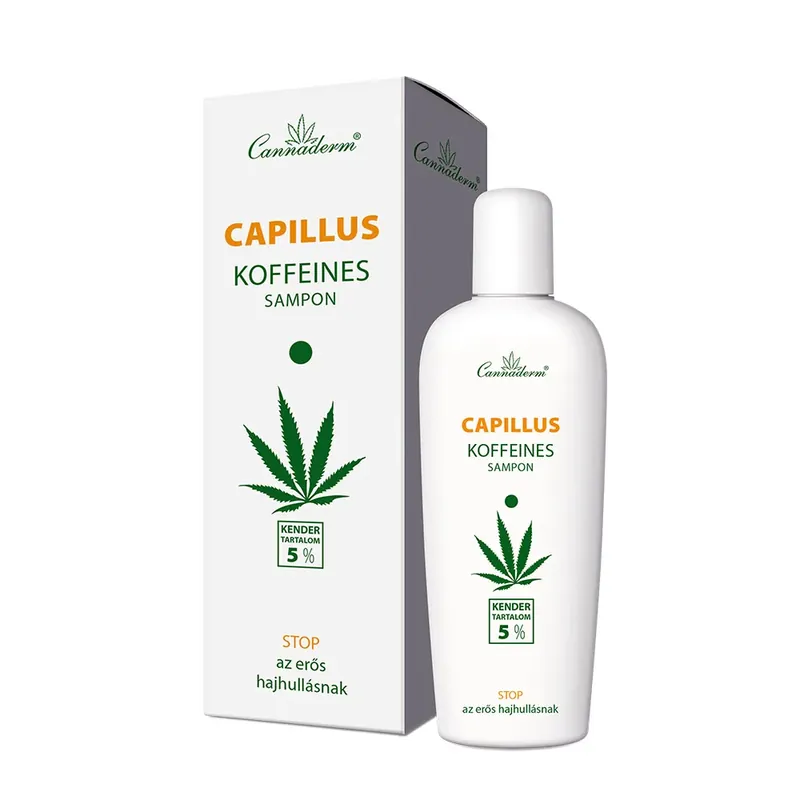 CANNADERM Capillus koffeines sampon hajhullás ellen (150ml) Különleges ajánlat