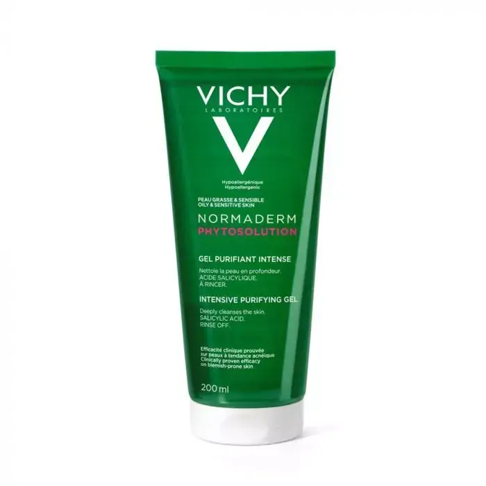 VICHY Normaderm Phytosolution intenzív tisztító gél aknéra hajlamos bőrre (200ml) Nézd meg most