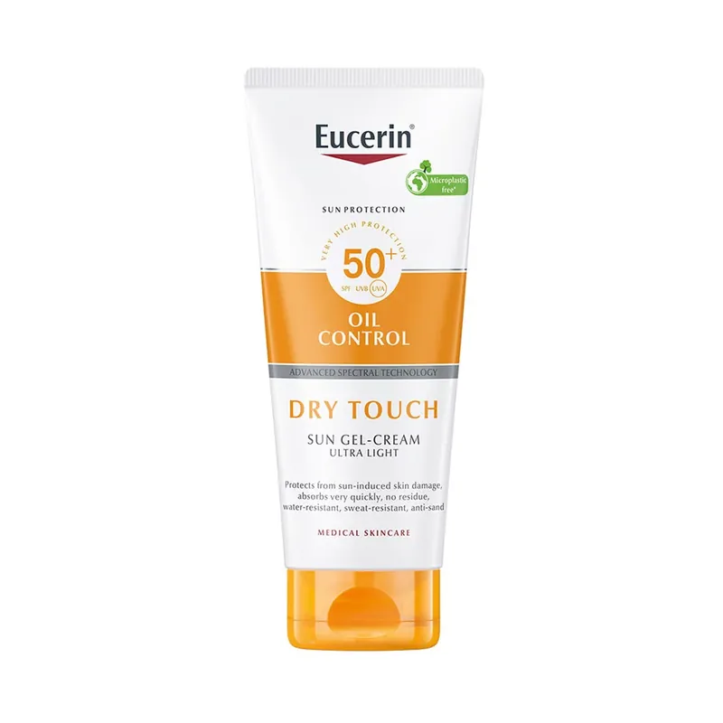 EUCERIN Sun Oil Control Dry Touch napozó gél-krém testre SPF50+ (200ml) Vedd meg most