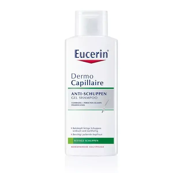 Exkluzív ajánlat EUCERIN DermoCapillaire korpásodás elleni sampon zsíros korpára (250ml)
