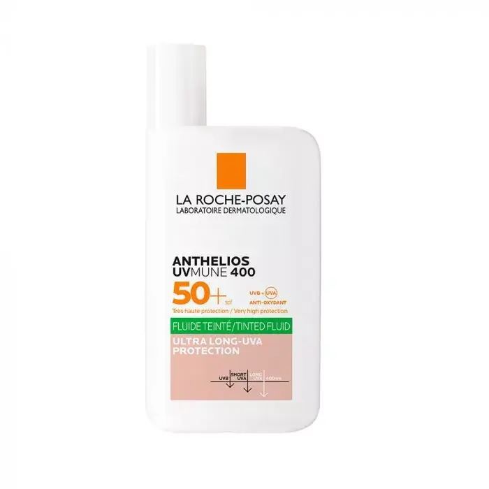 LA ROCHE-POSAY Anthelios UVMUNE 400 Oil Control színezett napvédő fluid SPF50+ (50ml) Kiárusítás