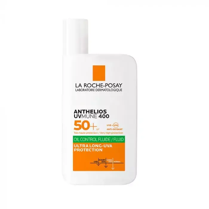 Bestseller LA ROCHE-POSAY Anthelios UVMUNE 400 Oil Control napvédő fluid SPF50+ (50ml)