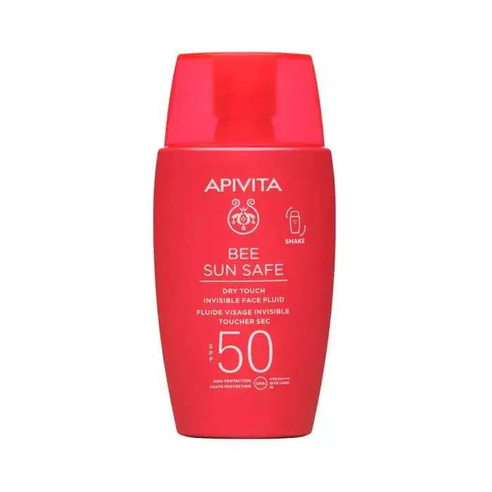 Biztonságos vásárlás APIVITA BEE SUN SAFE Ultra-könnyű fluid SPF50 (50ml)