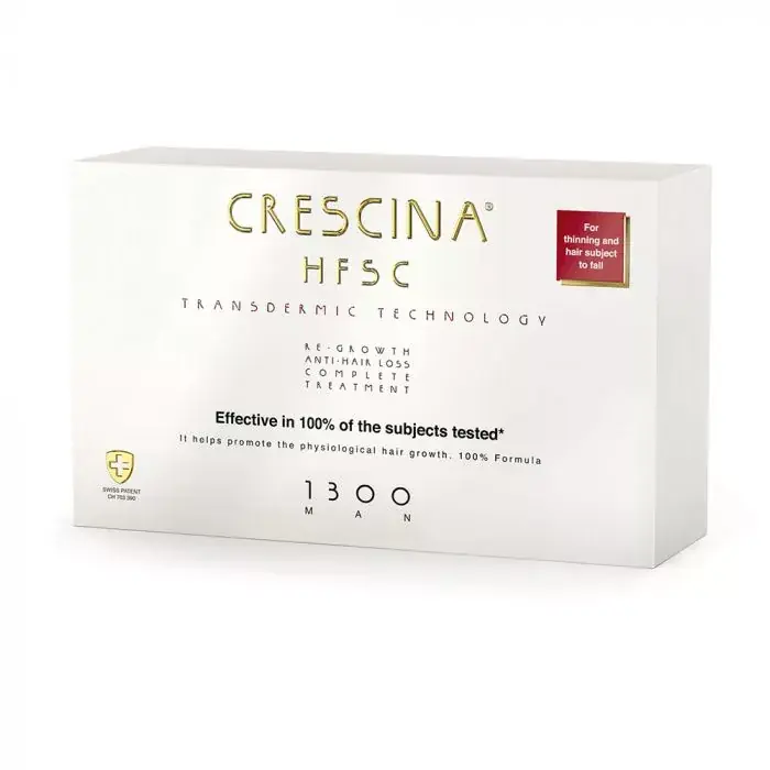 Ajánlat CRESCINA HSFC Hajhullás elleni komplex kezelés 1300 Férfiaknak (10+10 ampulla)