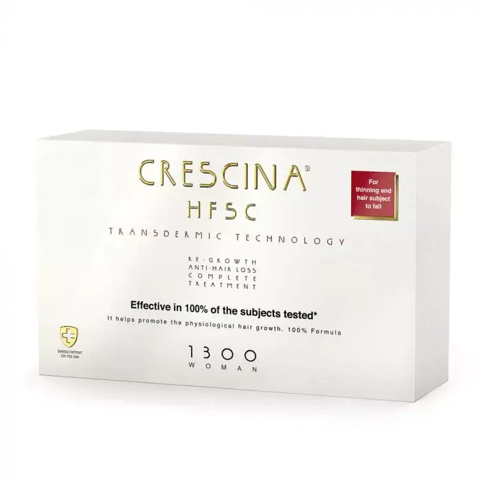 Kedvezményes ár CRESCINA HSFC Hajhullás elleni komplex kezelés 1300 Nőknek (10+10 ampulla)