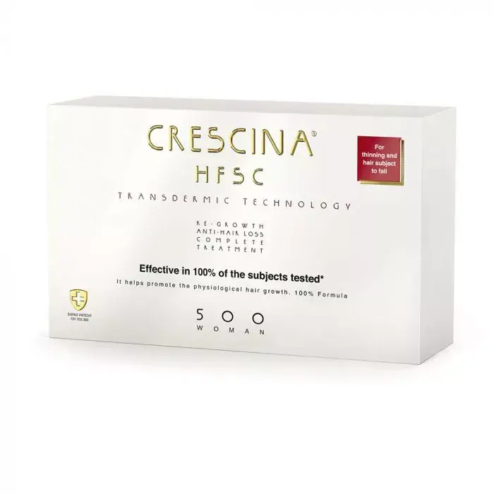 CRESCINA HSFC Hajhullás elleni komplex kezelés 500 Nőknek (10+10 ampulla) Exkluzív ajánlat