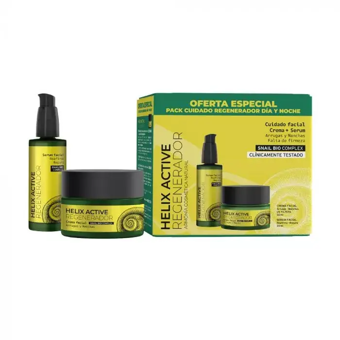 Árengedmény ARMONÍA Helix Active Öko Csiga arckrém + szérum szett (50+30ml)