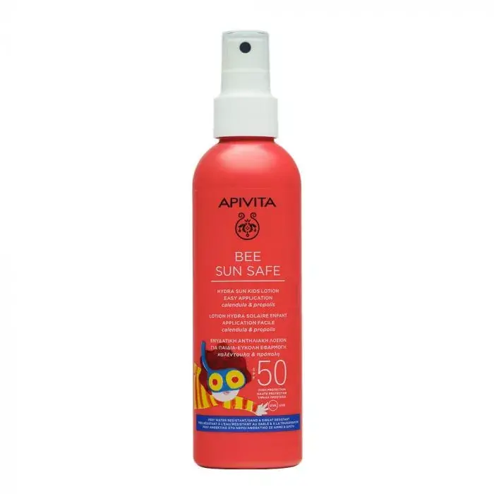 APIVITA BEE SUN SAFE Kid spray SPF50+ (200ml) Expressz szállítás