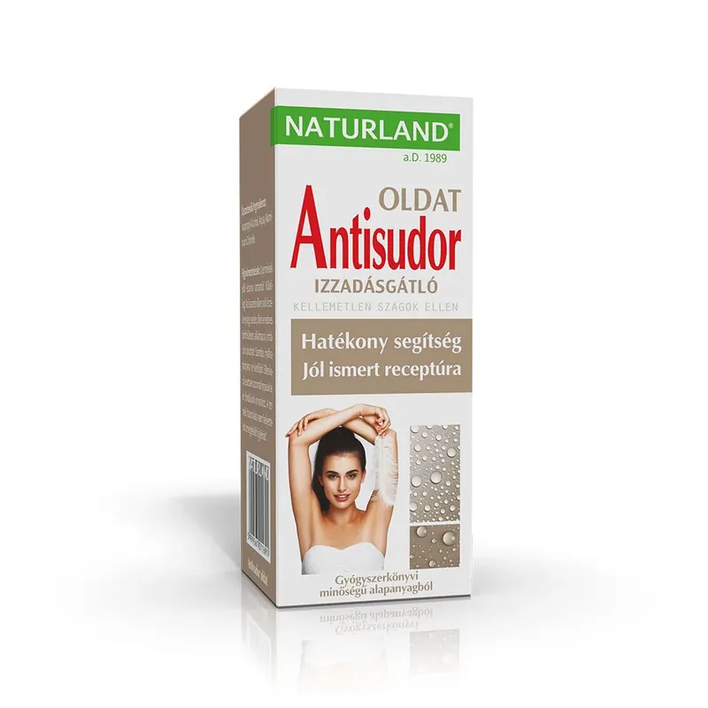 NATURLAND Antisudor izzadásgátló oldat (50ml) Biztonságos vásárlás