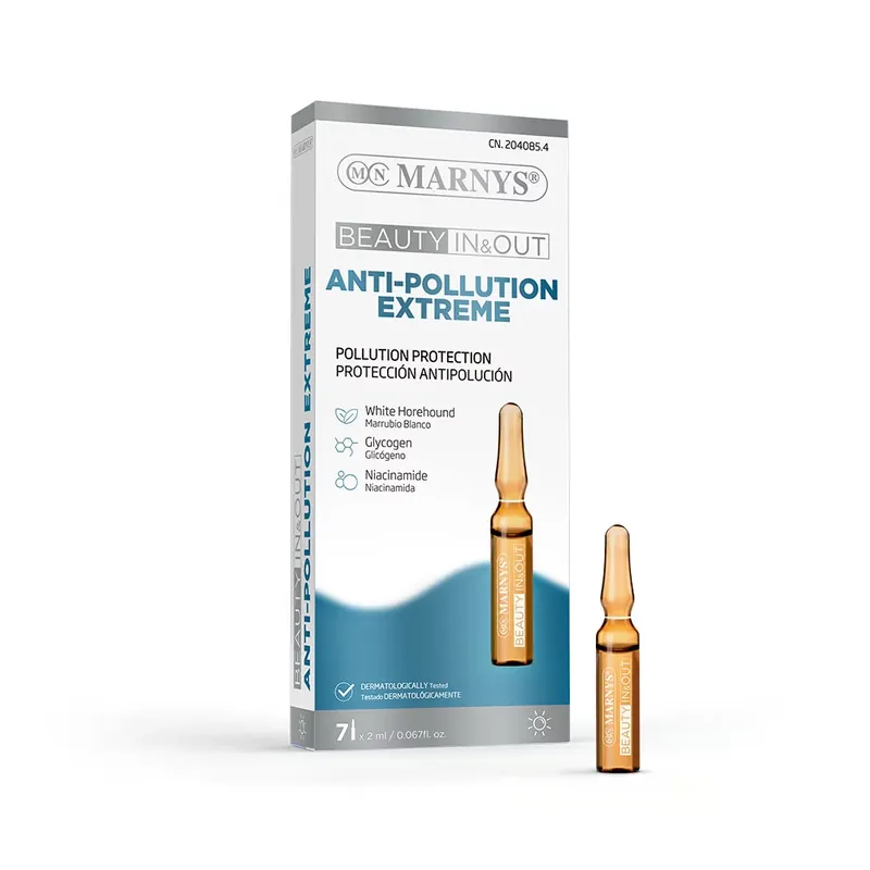 Alacsony ár MARNYS Anti-Pollution extreme bőr szennyeződése elleni ampulla (7x2ml)
