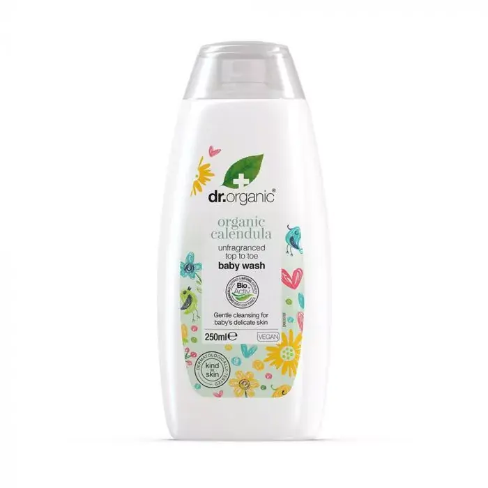 Olcsó DR. ORGANIC Illatmentes babafürdető bio körömvirággal (250ml)