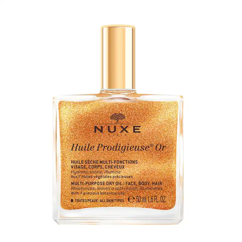 NUXE Huile Prodigieuse OR Többfunkciós arany-csillámos szárazolaj (50ml) Utolsó esély