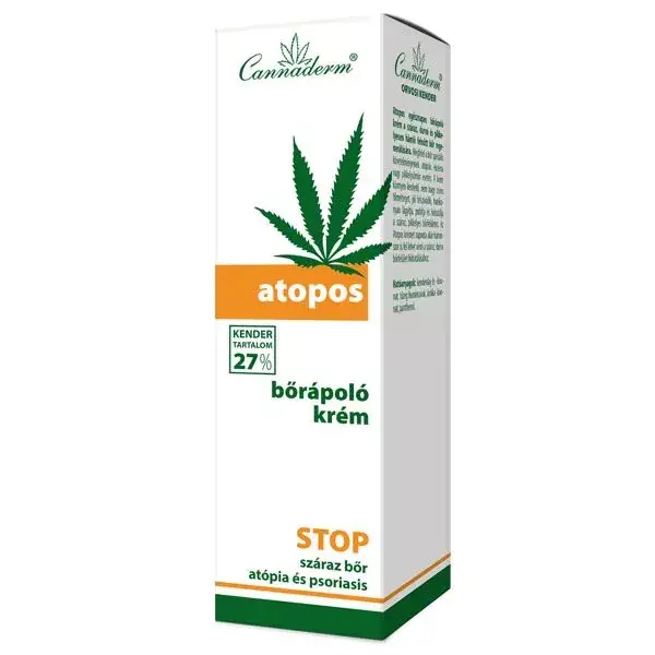 Gyors szállítás CANNADERM Atopos bőrápoló krém (75g)