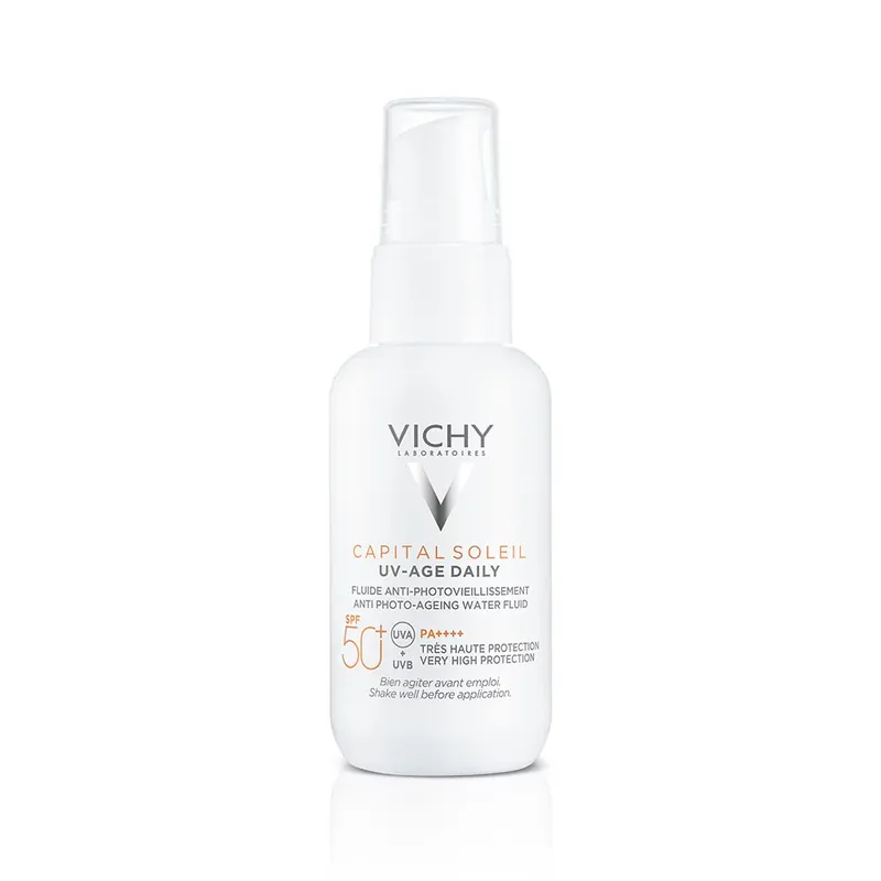 Alacsony ár VICHY Capital Soleil UV-Age Daily fluid fényvédő SPF50+ (40ml)