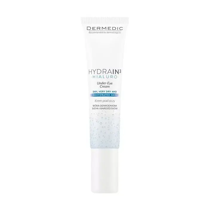 Bestseller DERMEDIC Hydrain³ Szemkörnyékápoló krém (15ml)