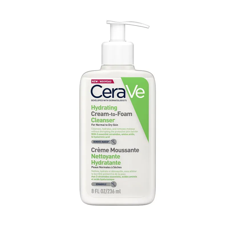 CERAVE Habzó krémtisztító (236ml) Akció