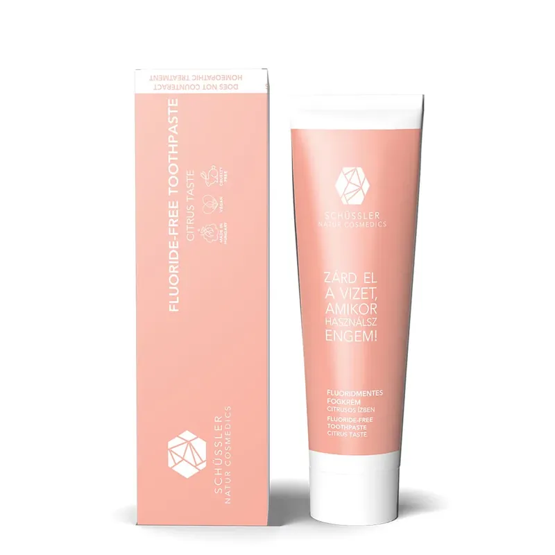 SCHÜSSLER Natur fluoridmentes fogkrém citrusos ízben (75ml) Utolsó esély