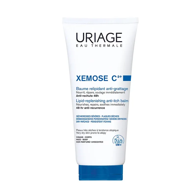 URIAGE Xémose C8+ Lipidpótló testápoló balzsam száraz bőrre (200ml) Árcsökkenés