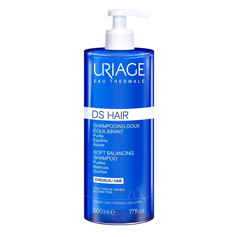 URIAGE D.S. Hair kímélő sampon (500ml) Árcsökkenés