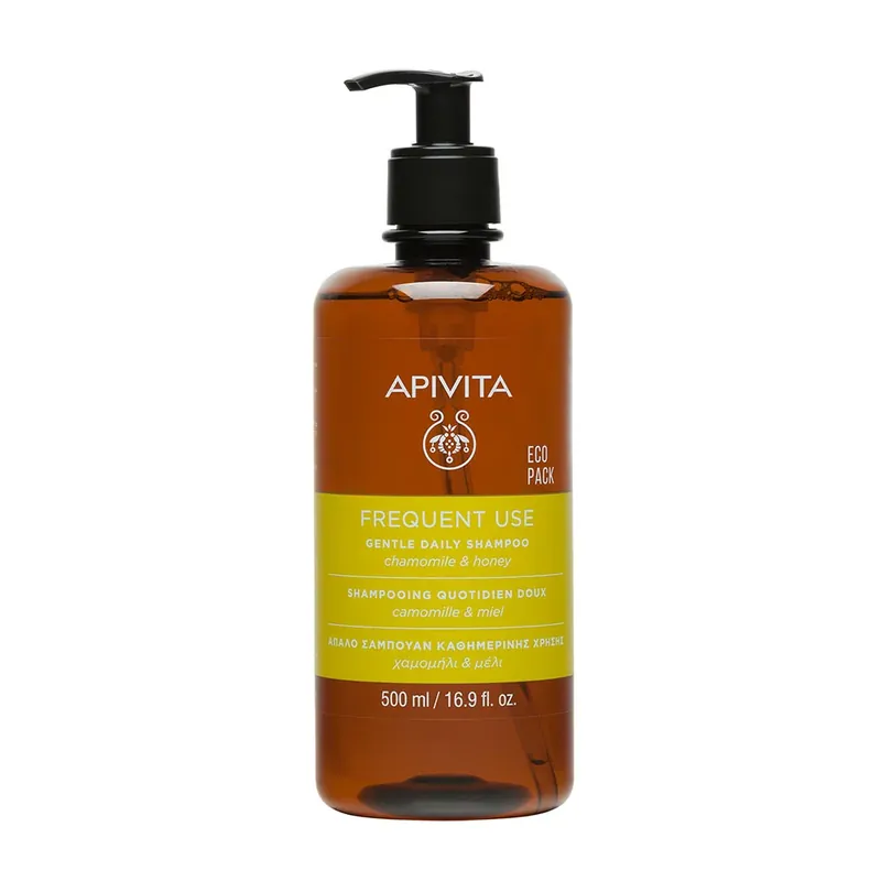 APIVITA Sampon gyakori hajmosáshoz Eco Pack (500ml) Népszerű