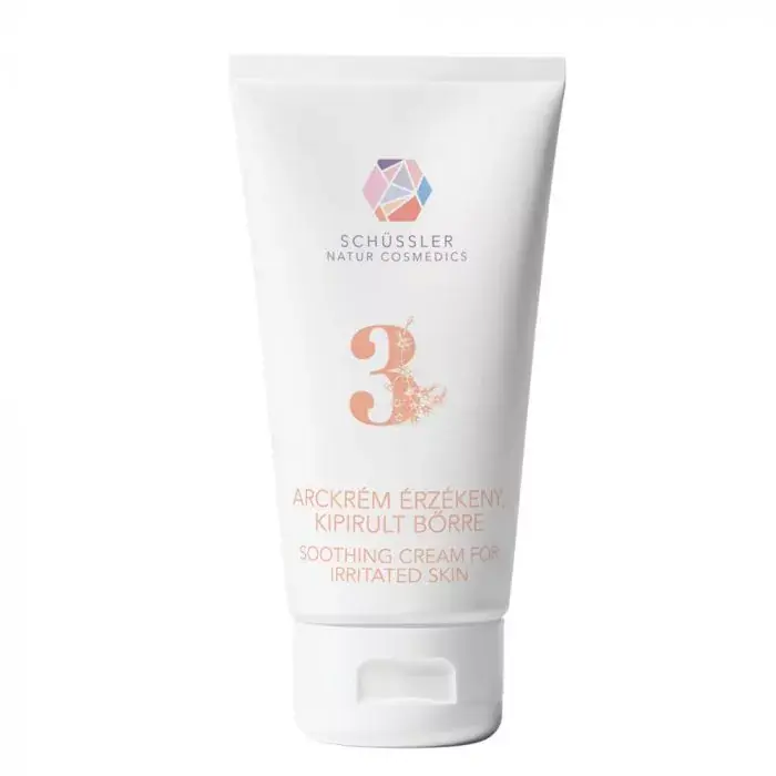 Bestseller SCHÜSSLER Natur Cosmedics arckrém érzékeny, kipirult bőrre Nr.3. (75ml)