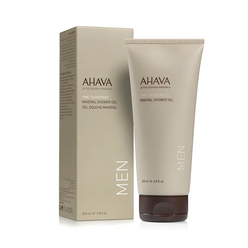 AHAVA MEN ásványi tusfürdő (200ml) Prémium