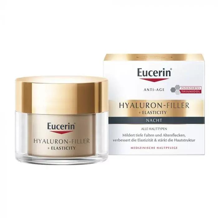 Vedd meg most EUCERIN Hyaluron-Filler + Elasticity Bőrtömörséget regeneráló éjszakai krém (50ml)