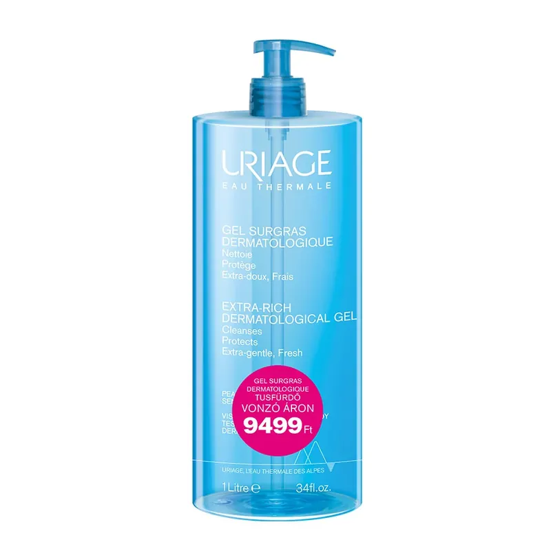 Exkluzív ajánlat URIAGE Gel Surgras Dermatologique tusfürdő vonzó áron (1000ml)