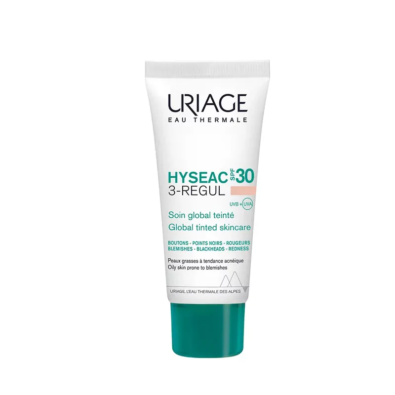 Olcsó URIAGE Hyséac 3 - Regul színezett krém SPF30 (40ml)