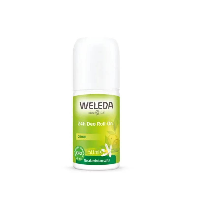 WELEDA Citrusos golyós dezodor 24h (50ml) Végkiárusítás