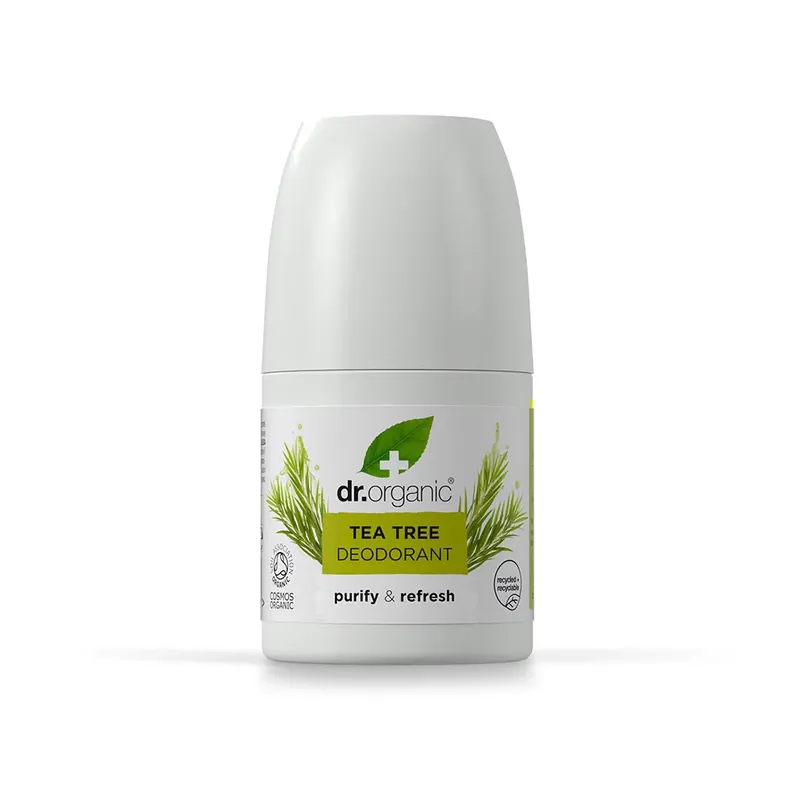 Kedvezmény DR. ORGANIC Alumíniummentes golyós dezodor bio teafaolajjal (50ml)