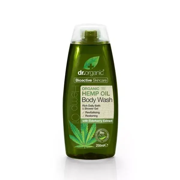 DR. ORGANIC Bio Kendermagolajos tusfürdő (250ml) Olcsó