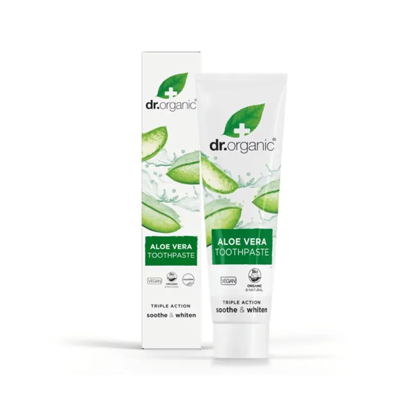 Olcsó DR. ORGANIC Bio Aloe Vera fogkrém (100ml)