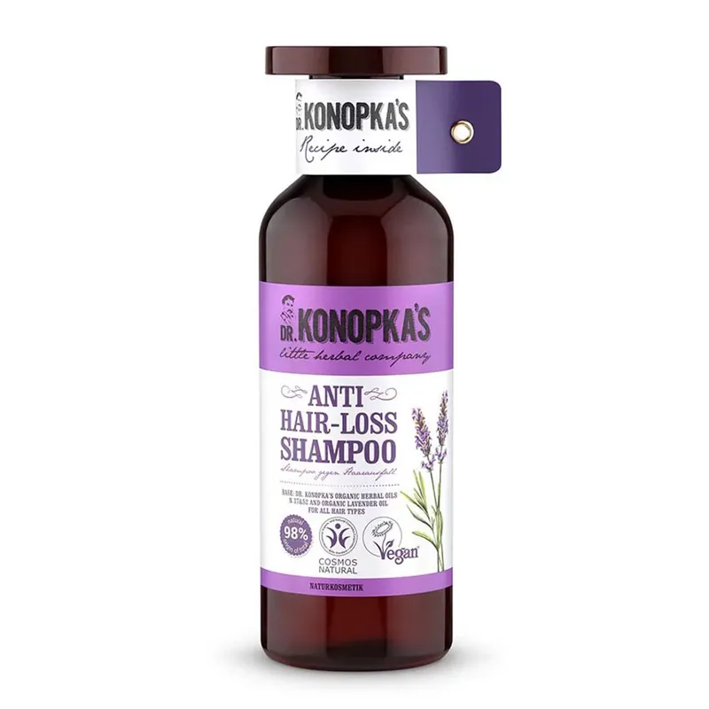 Akciós ár DR.KONOPKA Hajhullás elleni sampon (500ml)