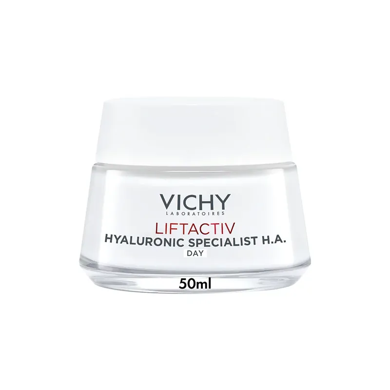 Vedd meg online VICHY Liftactiv Hyaluronic Specialist H.A. ránctalanító krém normál és kombinált bőrre (50ml)