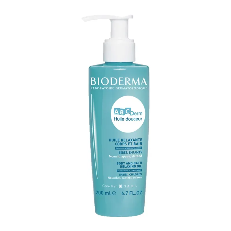 Vásárlói kedvenc BIODERMA ABCDerm relaxáló olaj (200ml)