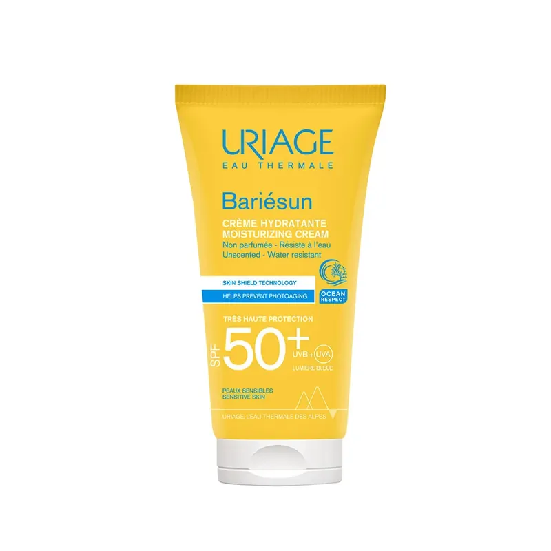 URIAGE Bariésun hidratáló illatmentes arckrém SPF50+ (50ml) Vásárlói kedvenc