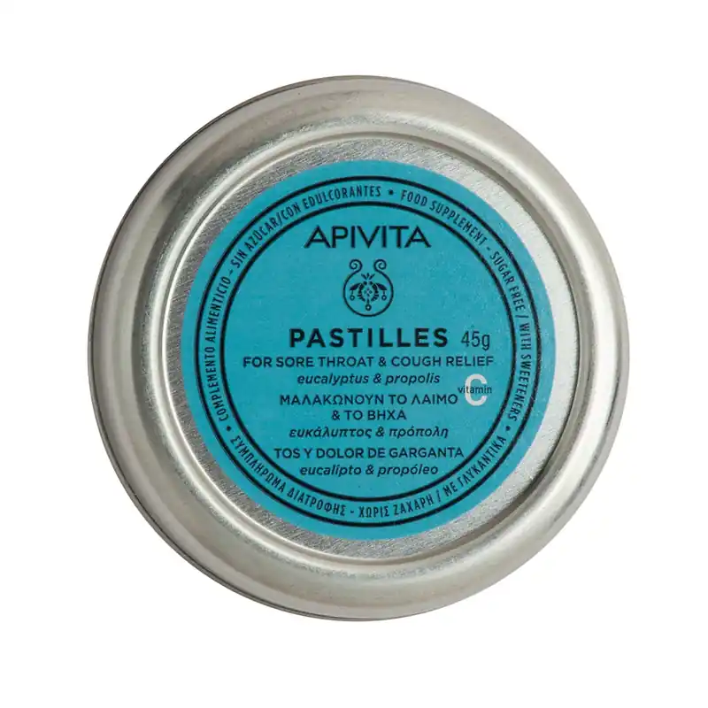 APIVITA Pasztilla eukaliptusz és propolisz (45g) Kedvezményes ár
