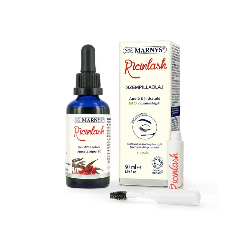 Exkluzív ajánlat MARNYS Ricinlash Bio szempillaolaj (50ml)