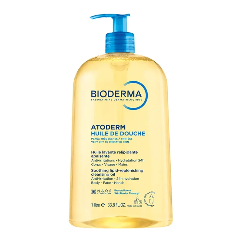 BIODERMA Atoderm olajtusfürdő RPET (1000ml) Újdonság