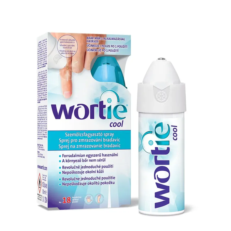 Ne maradj le WORTIE Szemölcsfagyasztó spray (50ml)