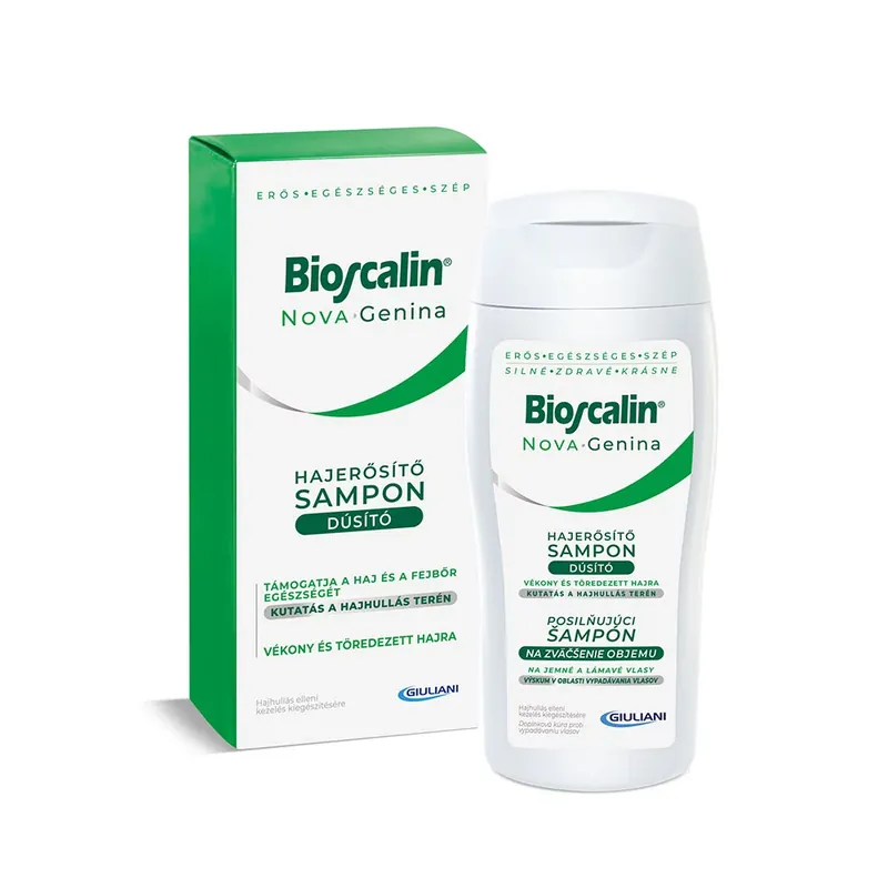 BIOSCALIN Tricovel Nova Genina hajerősítő sampon (200ml) Vásárlói kedvenc