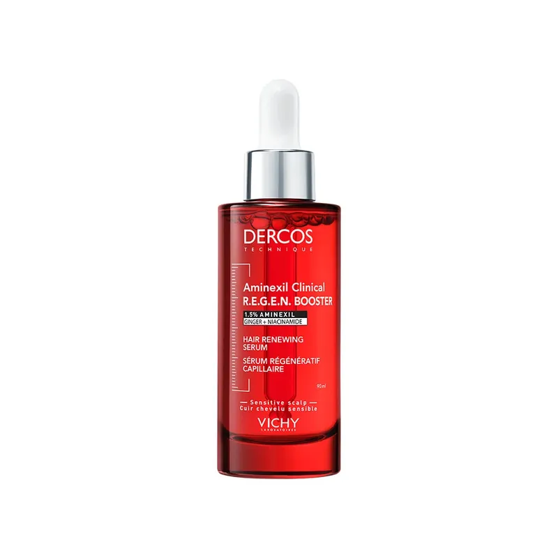Azonnali szállítás VICHY Dercos Aminexil Clinical R.E.G.E.N. Booster hajregeneráló szérum (90ml)